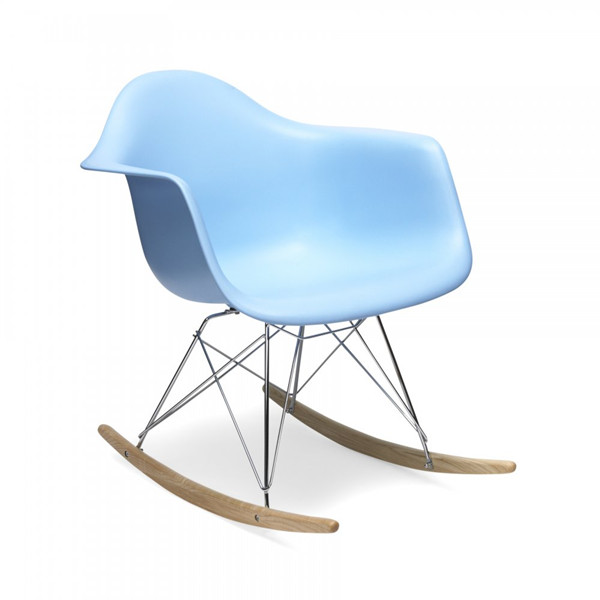 rocking chair blue